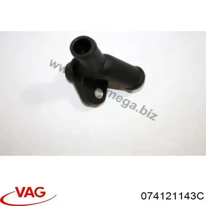 Купити 074121143C VAG Фланець системи охолодження (трійник)