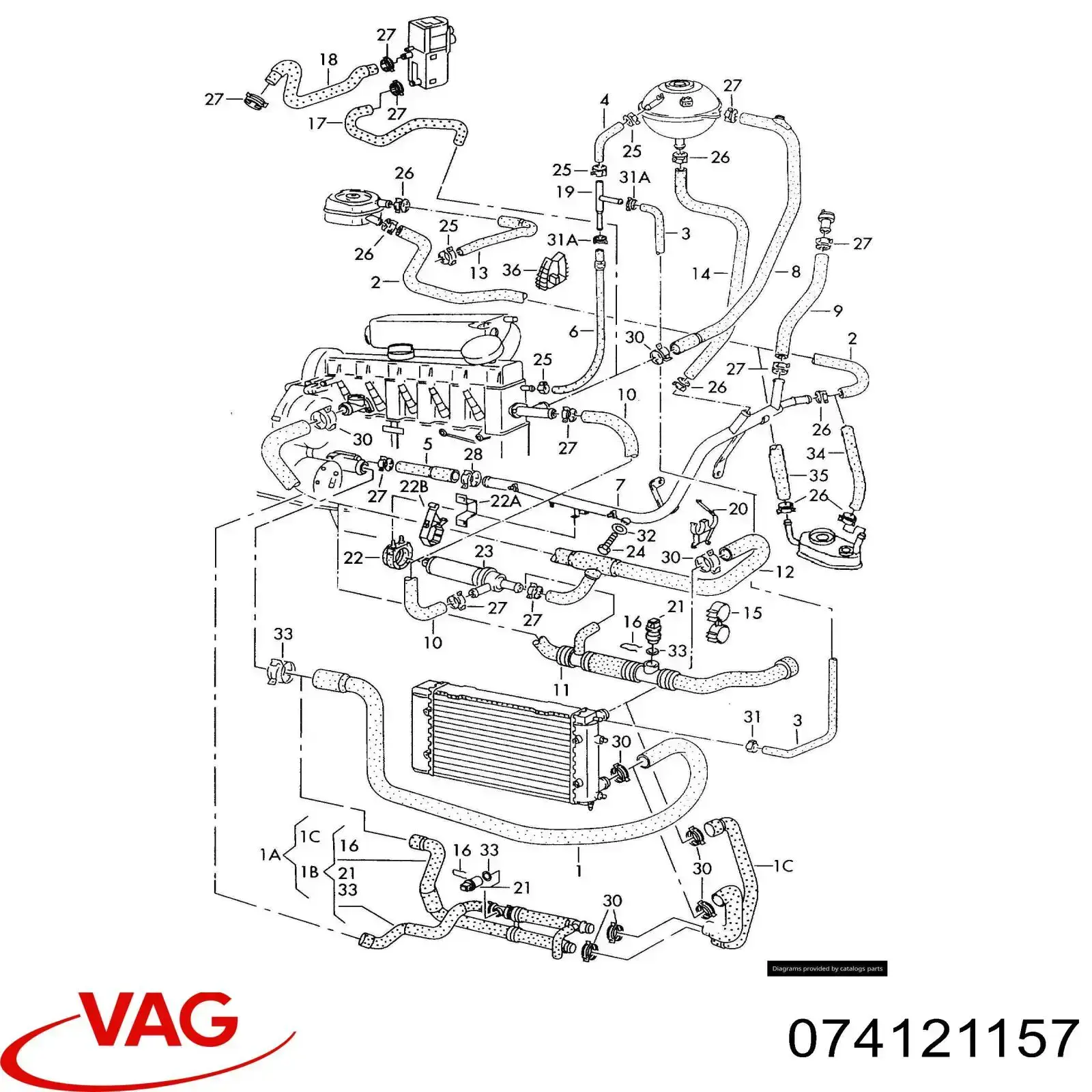  VAG 074121157 ціна, від 8.47 USD