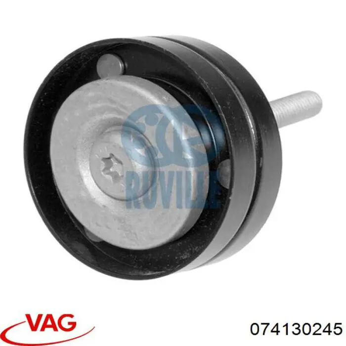 Ролик натяжителя ременя газорозподілу VAG 074130245 ціна, від 22.88 USD