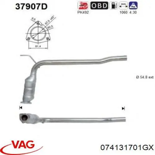  074131701GX VAG