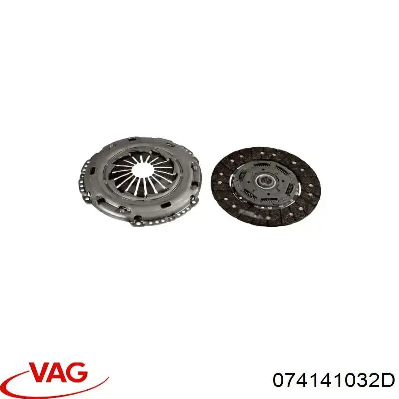 Купити 074141032D VAG Диск зчеплення