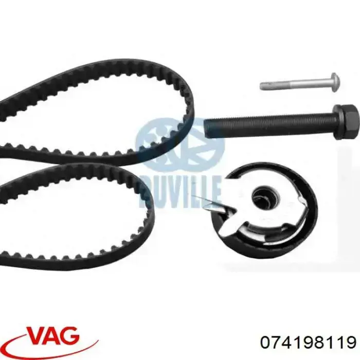 Комплект ГРМ VAG 074198119 ціна, від 73.29 USD