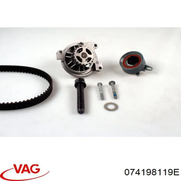 Комплект ГРМ VAG 074198119E ціна, від 89.31 USD