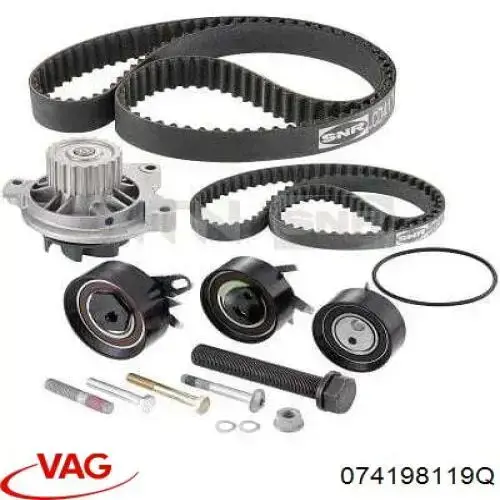 Комплект ГРМ 074198119Q VAG