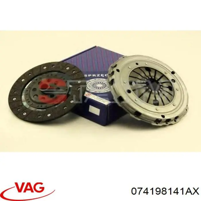 Комплект зчеплення (3 частини) VAG 074198141AX ціна, від 140.18 USD