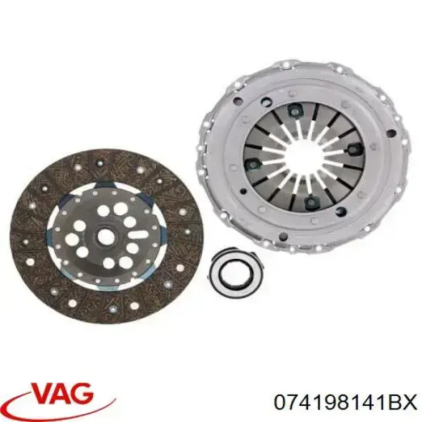 Комплект зчеплення (3 частини) VAG 074198141BX ціна, від 167.36 USD