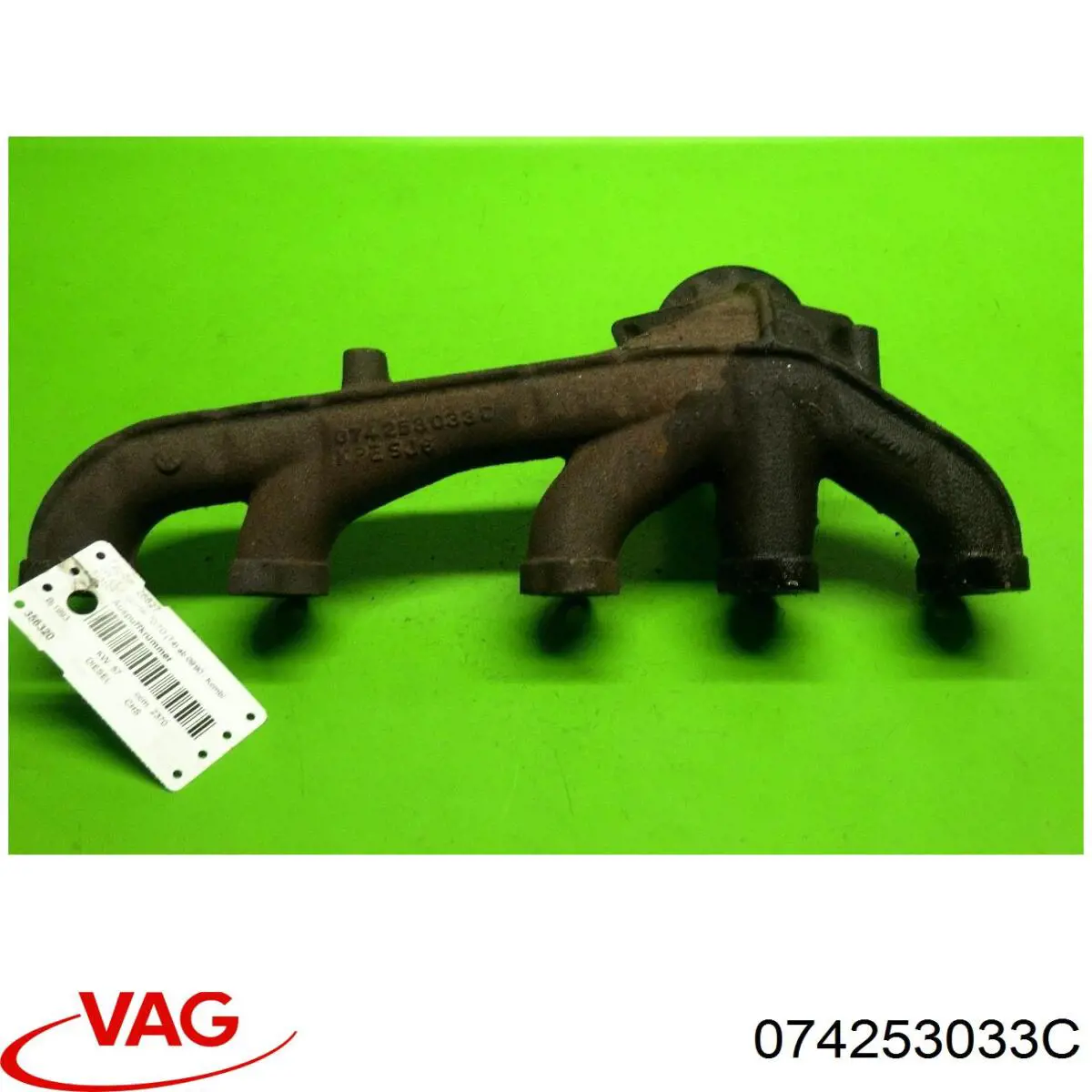 074253033C VAG Колектор випускний, лівий