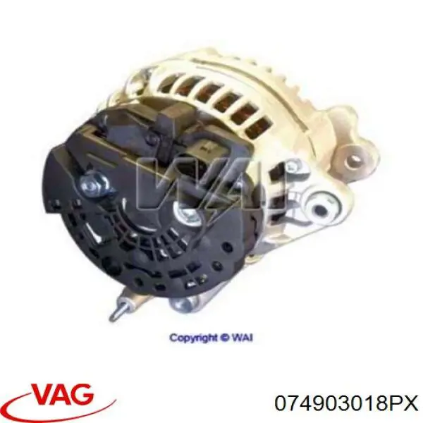 Генератор VAG 074903018PX ціна, від 162.00 USD