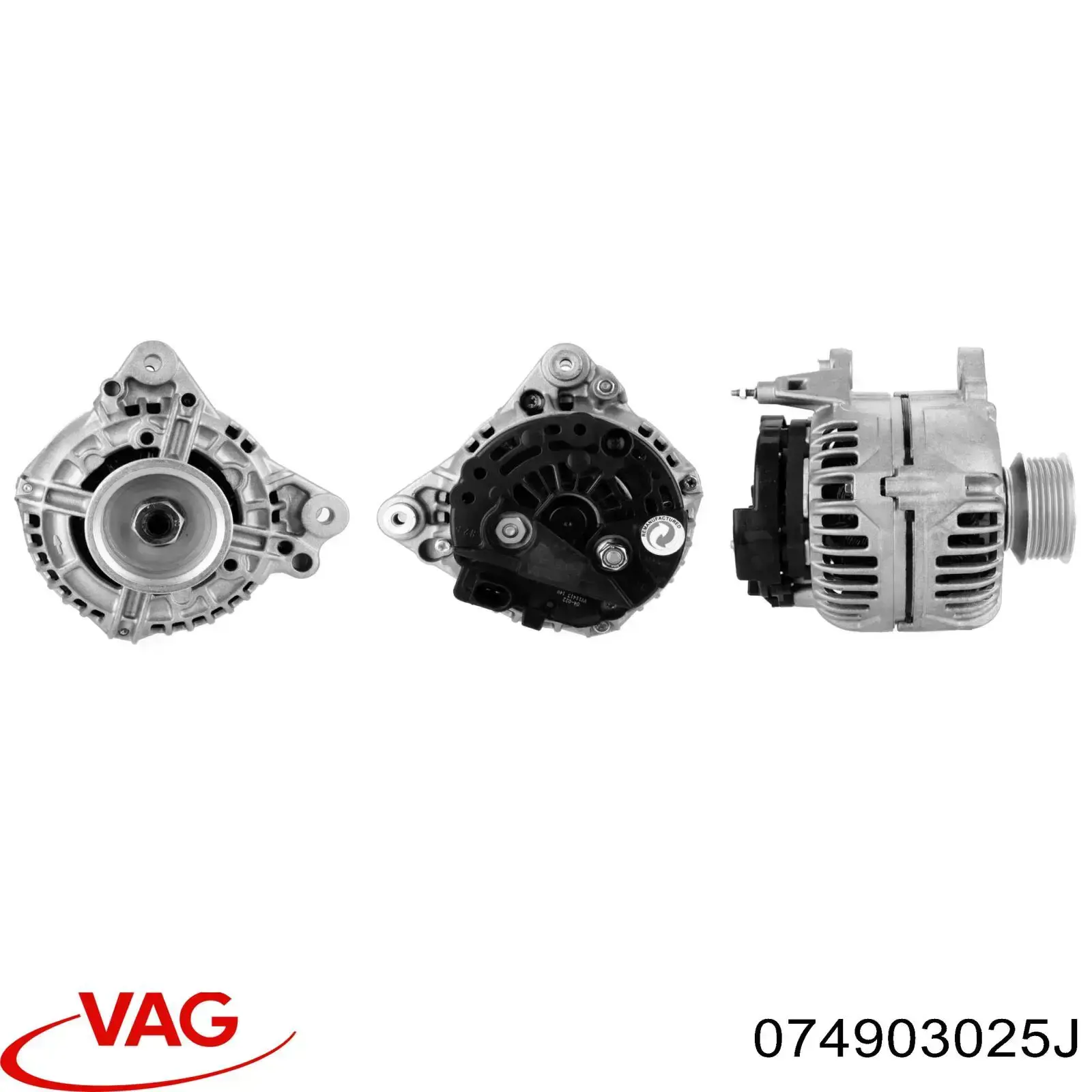 Генератор 074903025J VAG