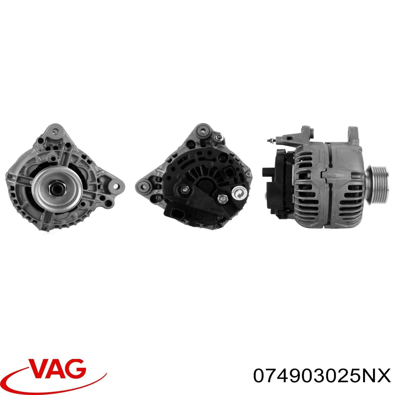 Купити 074903025NX VAG Генератор
