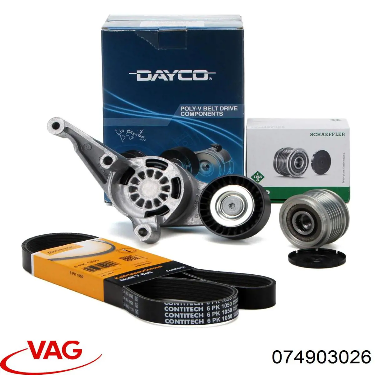 Генератор 074903026 VAG