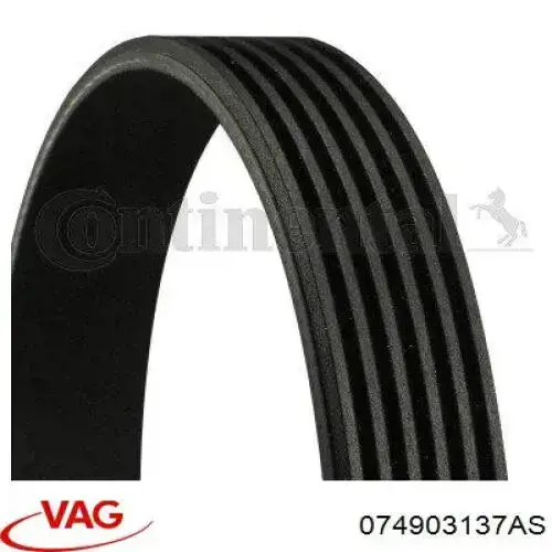 Клиновий ремінь VAG 074903137AS ціна, від 21.73 USD