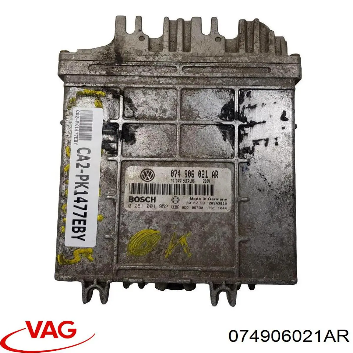 ЕБУ VAG 074906021AR ціна, від 63.33 USD