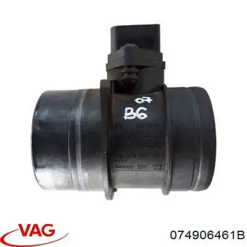 Датчик масової витрати повітря VAG 074906461B ціна, від 12.64 USD