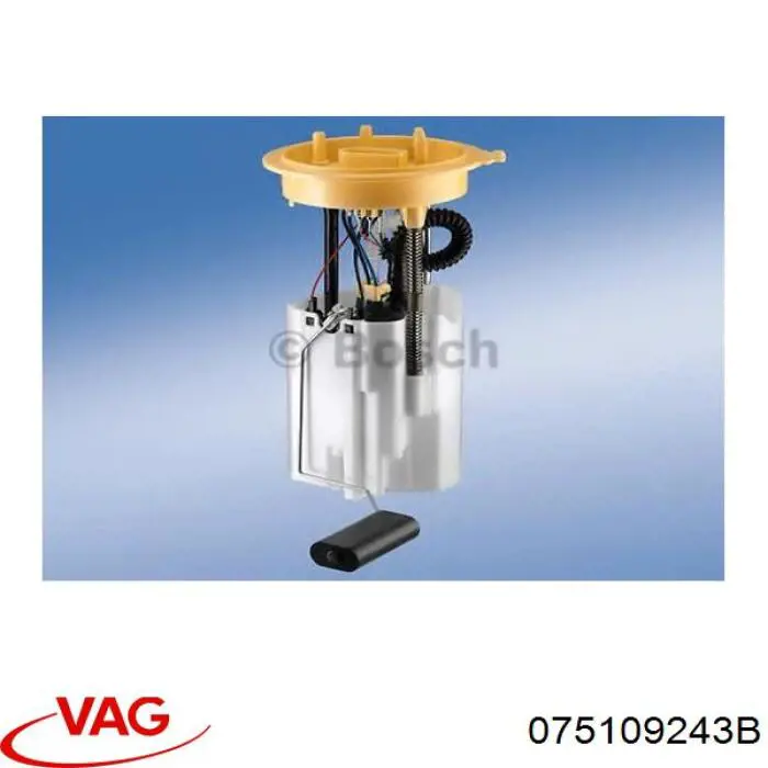 Ролик ременя ГРМ, паразитний VAG 075109243B ціна, від 35.74 USD