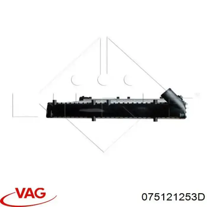 Радіатор основний VAG 075121253D ціна, від 412.95 USD