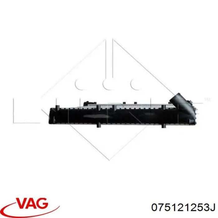 Купити 075121253J VAG Радіатор двигуна