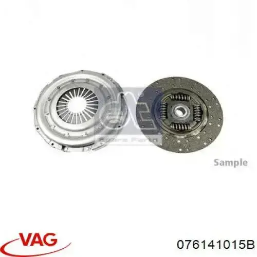 Купити 076141015B VAG Комплект зчеплення (диск, корзина, підшипник)