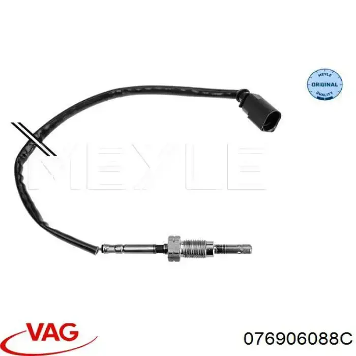 Купити 076906088C VAG Датчик температури відпрацьованих газів (ВГ), перед турбіною