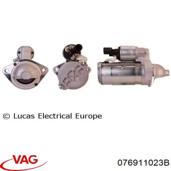 Купити 076911023B VAG Стартер