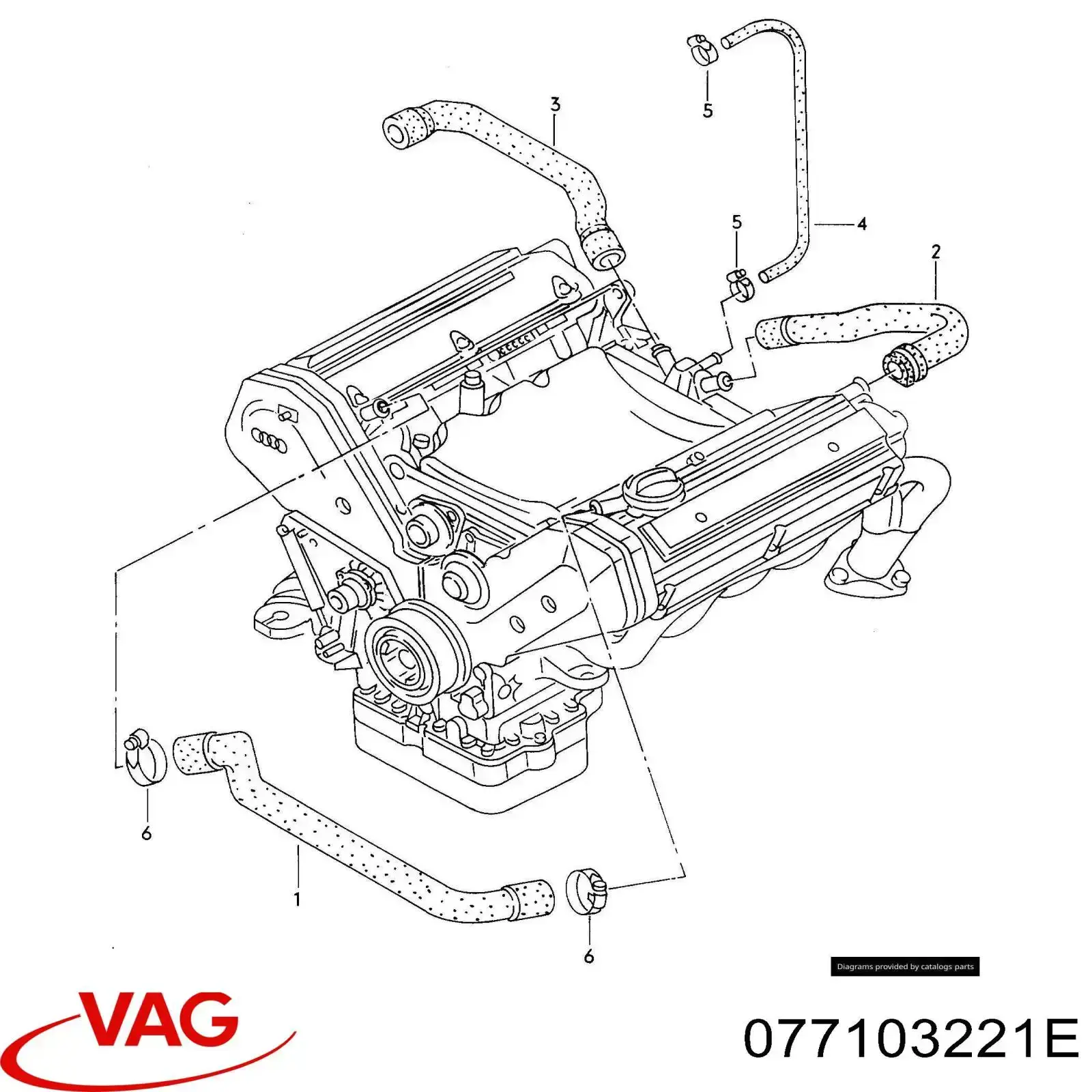 Купити 077103221E VAG 