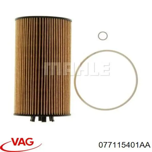Масляний фільтр двигуна VAG 077115401AA ціна, від 12.16 USD
