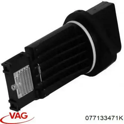 Датчик масової витрати повітря VAG 077133471K ціна, від 104.87 USD