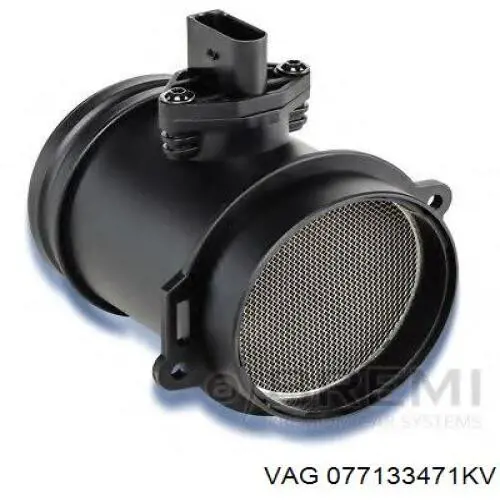 Датчик масової витрати повітря VAG 077133471KV ціна, від 105.30 USD