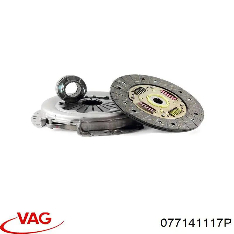 Пелюстковий кошик зчеплення VAG 077141117PX ціна, від 515.43 USD