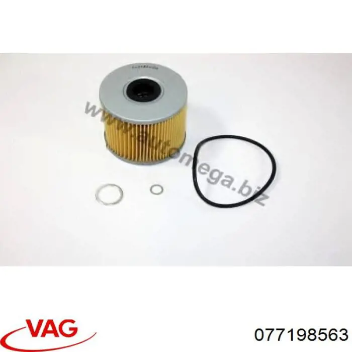 Масляний фільтр двигуна VAG 077198563 ціна, від 10.46 USD