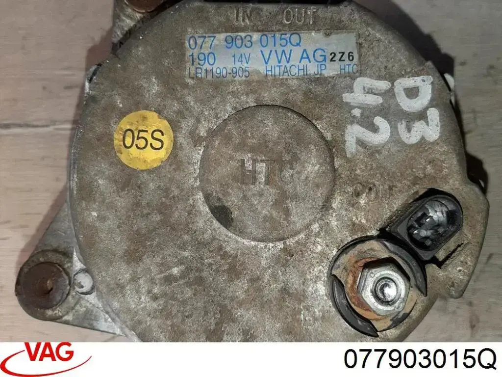 Генератор VAG 077903015Q ціна, від 140.61 USD
