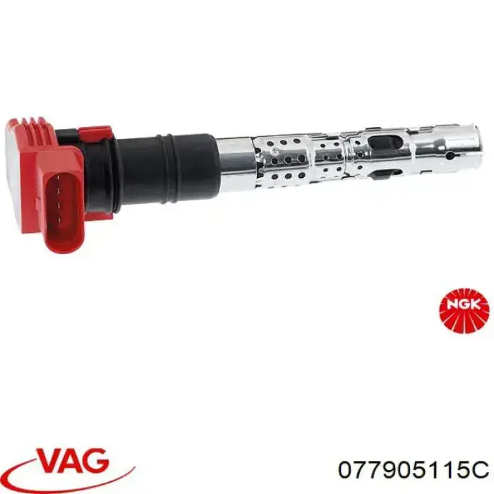 Котушка запалювання VAG 077905115C ціна, від 32.61 USD