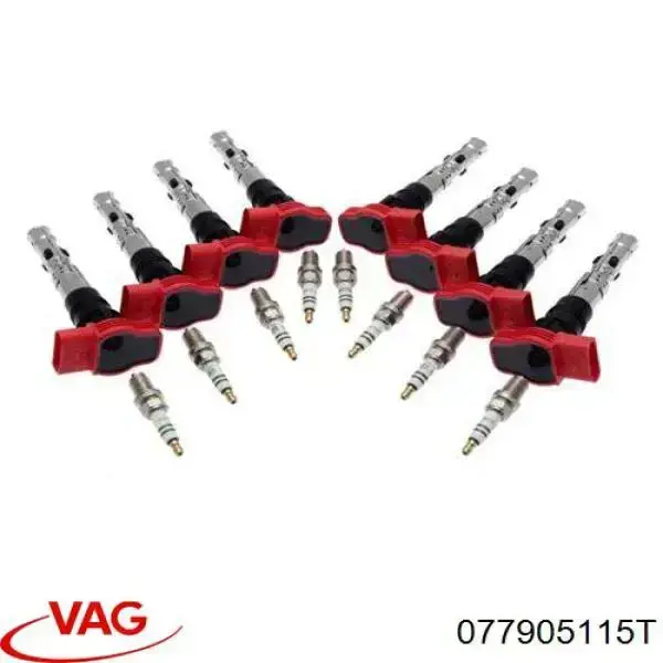 Котушка запалювання VAG 077905115T ціна, від 30.59 USD