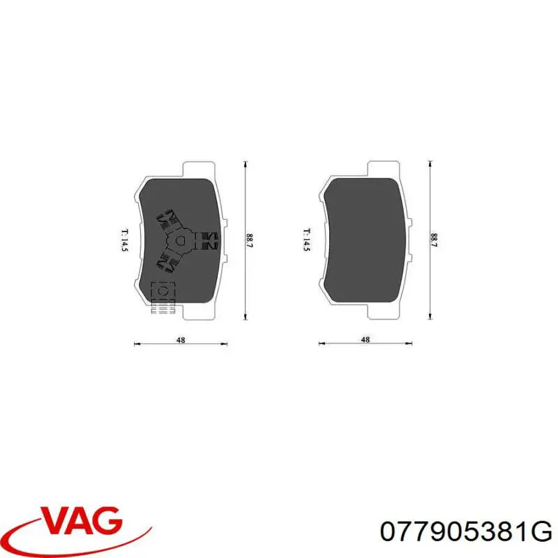 077905381G VAG ДПКВ