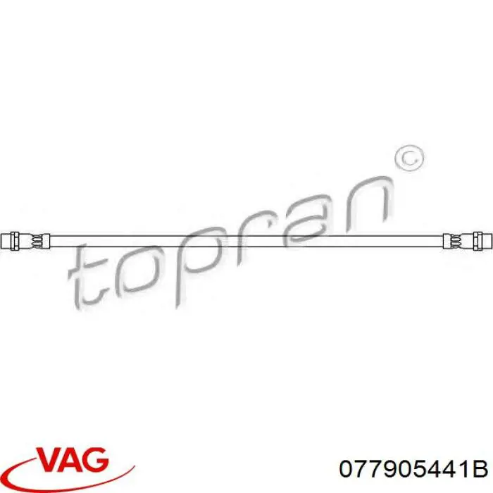 Дріт високовольтний VAG 077905532A