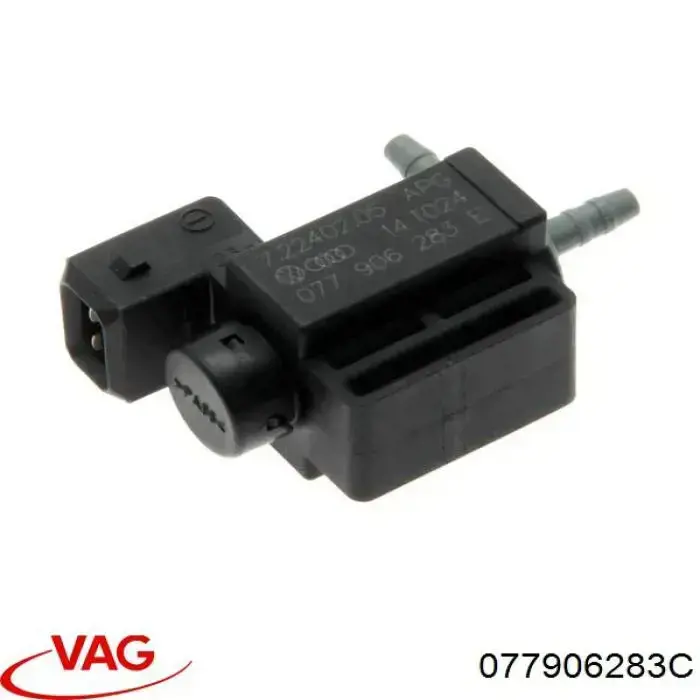 Клапан перетворювач тиску наддуву (соленоїд) VAG 077906283C ціна, від 22.47 USD