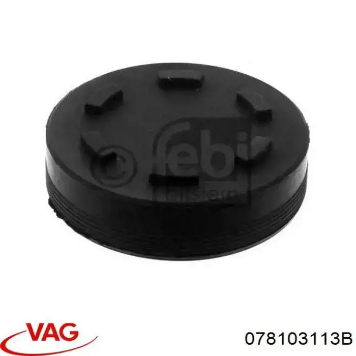 Купити 078103113B VAG Заглушка блоку циліндрів