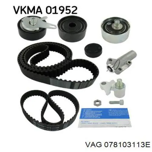 Заглушка ГБЦ/блоку циліндрів VAG 078103113E ціна, від 7.58 USD