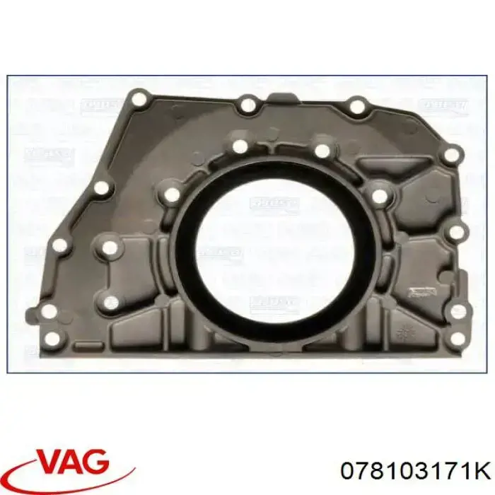 Сальник колінвала двигуна, задній VAG 078103171K ціна, від 58.96 USD