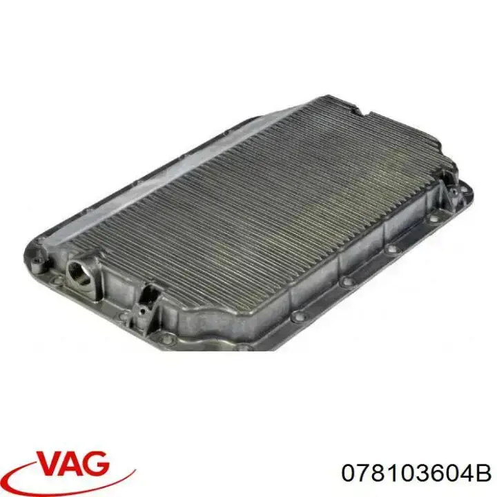 Піддон масляний картера двигуна, нижня частина 78103604 VAG