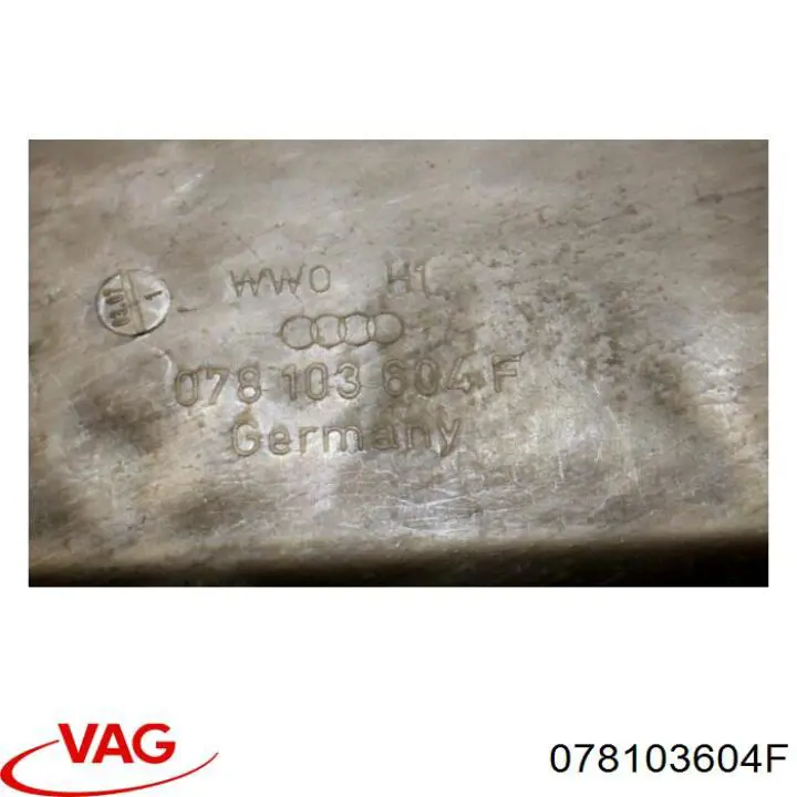 Купити 078103604F VAG Захист двигуна
