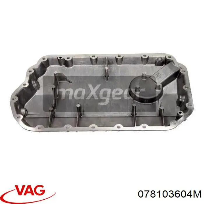 078103604M VAG Піддон масляний картера двигуна, нижня частина