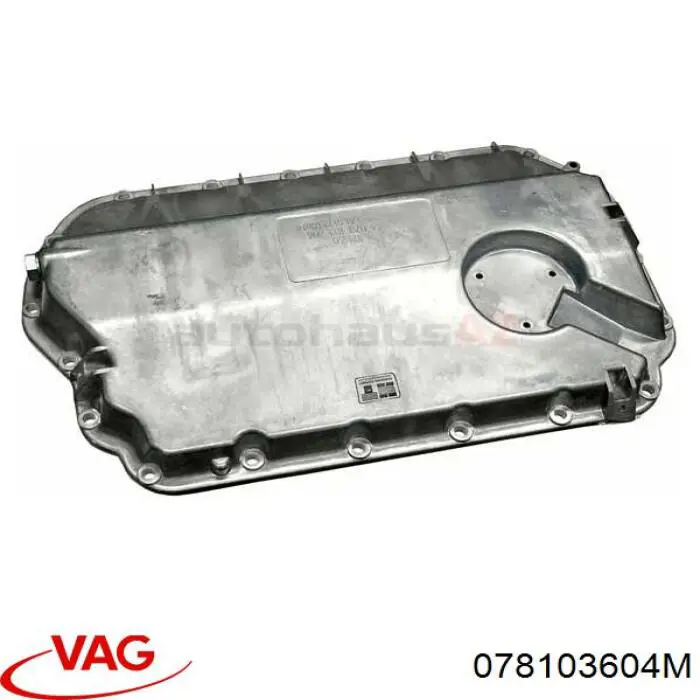 Піддон масляний картера двигуна, нижня частина VAG 078103604M