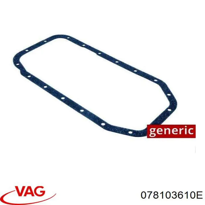 Прокадка масляного картера піддону VAG 078103610D