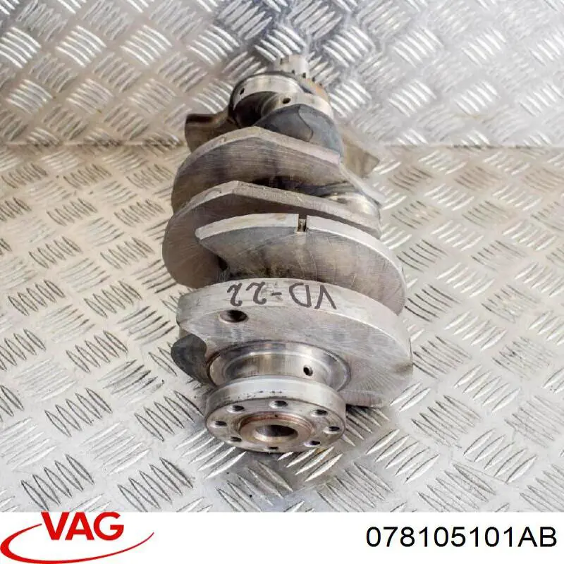 Купити 078105101AB VAG Колінвал