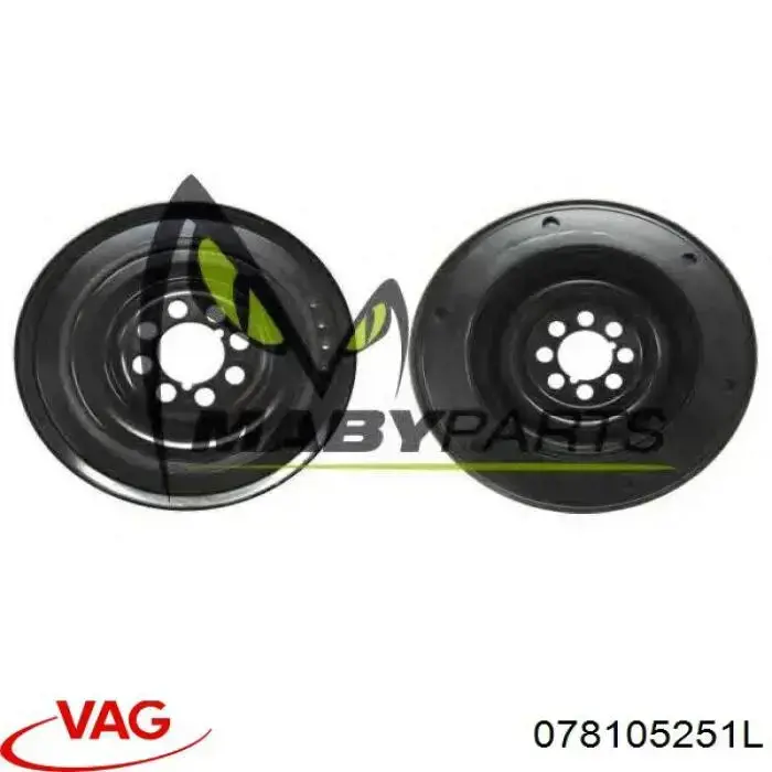 Демпферний шків колінвала VAG 078105251L