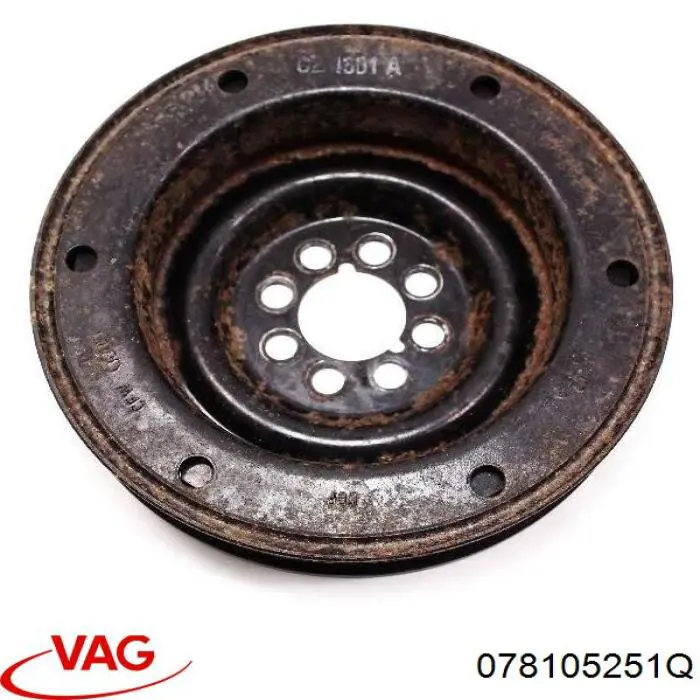 078105251Q VAG Демпфер колінвалу