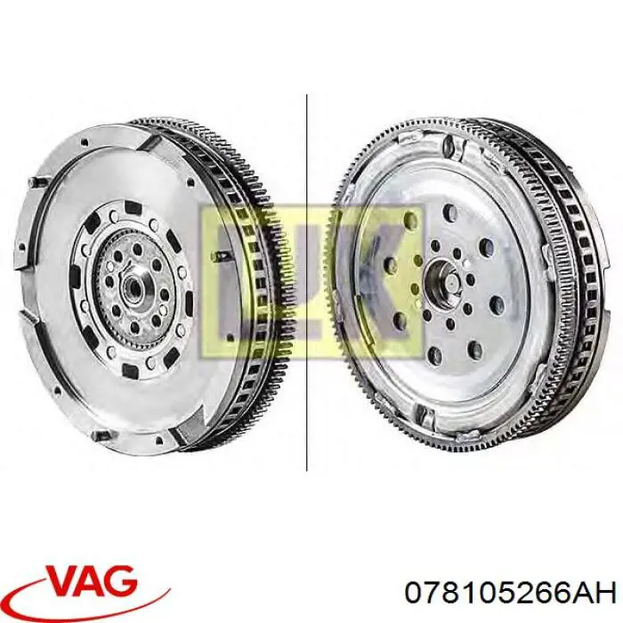 Маховик двигуна VAG 078105266AH ціна, від 590.58 USD