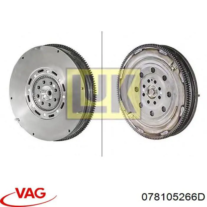 Маховик двигуна VAG 078105266D ціна, від 877.89 USD