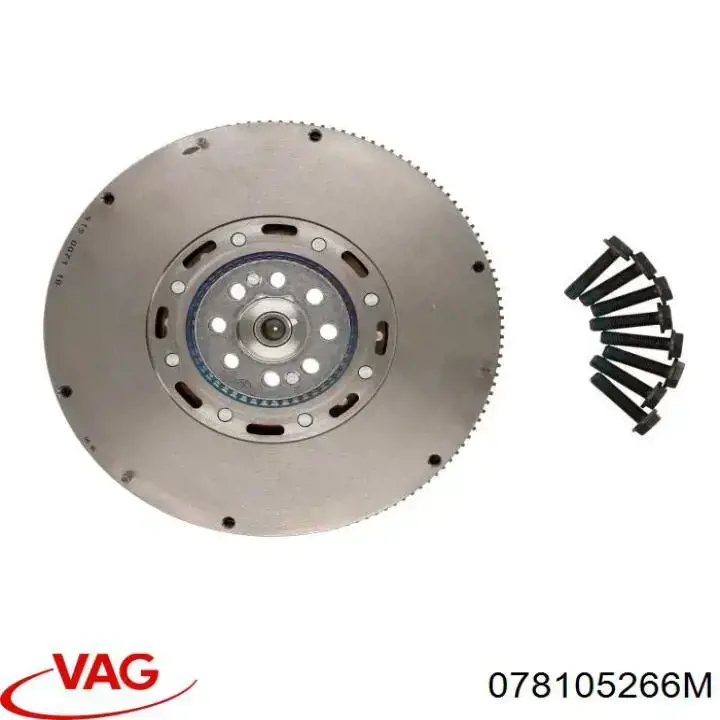 Купити 078105266M VAG Маховик із зубчастим ободом в зборі